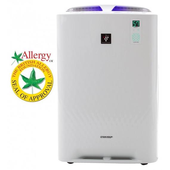 Sharp KCA60EUW Plasmacluster HEPA filteres légtisztító - párásító